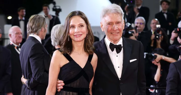 Calista Flockhart forced to sit behind husband Harrison Ford at Cannes when he received Palme d'Or