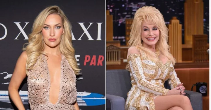 Paige Spiranac's excitement peaks as singer Dolly Parton dons Cowboys cheerleader outfit: 'I love her'