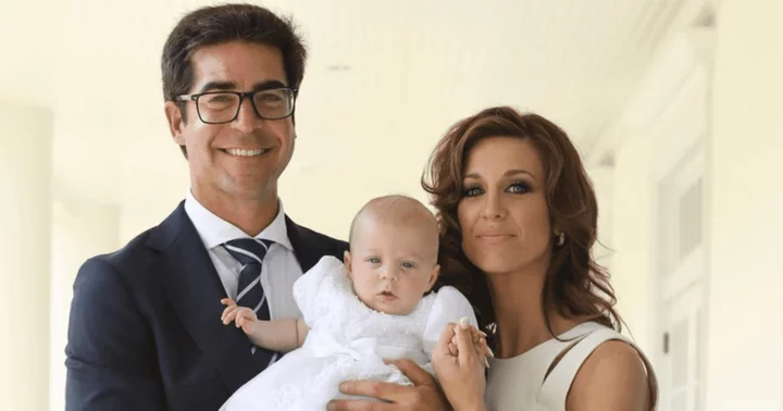 'The Five' fans gush over Jesse Watters' 'stunning' family as wife Emma shares snaps from daughter Gigi's baptism ceremony