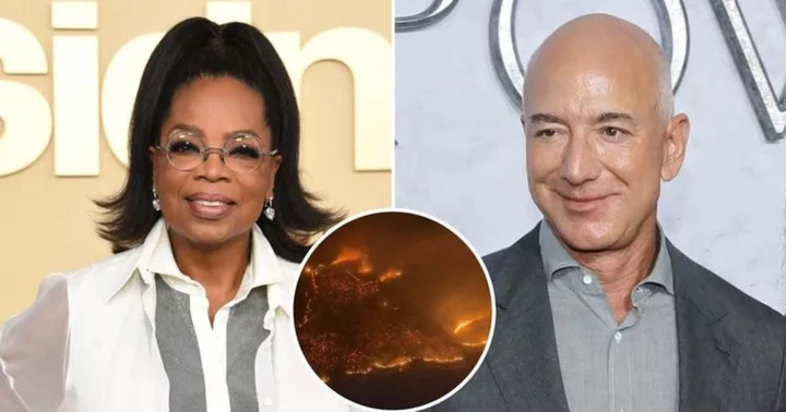 Video of Oprah Winfrey helping out at Lahaina shelter goes viral, Internet asks 'where's Jeff Bezos' despite $100M fund