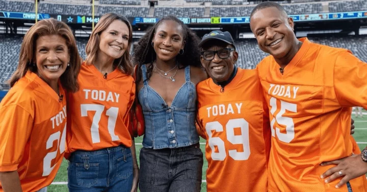 'Today' fans gush over Al Roker's 'giants' team at US Open as NBC hosts celebrate Coco Gauff's epic win