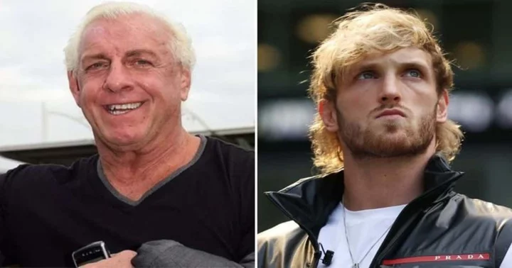 WWE legend Ric Flair mocks Logan Paul as he promotes Wooooo Energy, fans declare ‘need some of this’