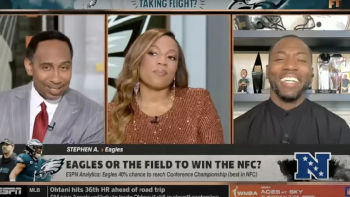 Kimberley Martin's Stephen A. Smith Impression Brought 'First Take' to a Halt