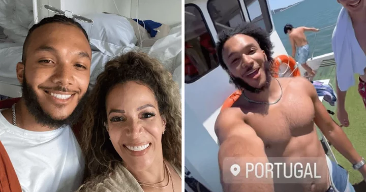 Where is Sunny Hostin's son? 'The View' host's son Gabe flaunts chiseled six-pack abs in rare shirtless pic