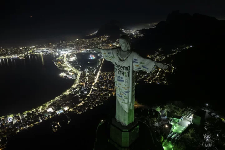 Rio's iconic Christ statue welcomes Taylor Swift with open arms thanks to Swifties and a priest