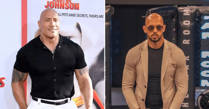 Is Dwayne Johnson secretly an Andrew Tate fan? Fans notice the Rock 'quoting' Top G in viral video