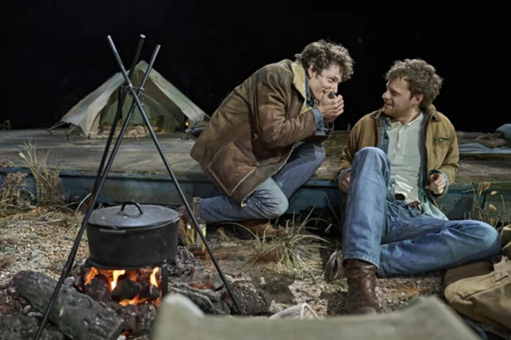 'Brokeback Mountain' brings two rising acting stars to the London stage