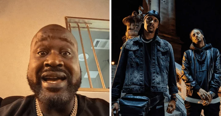 Shaquille O’Neal amuses fans as he challenges professional dancers Les Twins to a dance-off ‘anytime, anywhere’