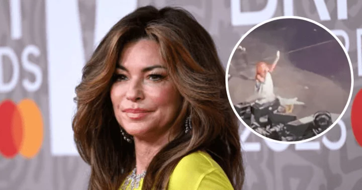 Is Shania Twain OK? Singer slips and falls on stage during Illinois concert while wearing high-heeled boots