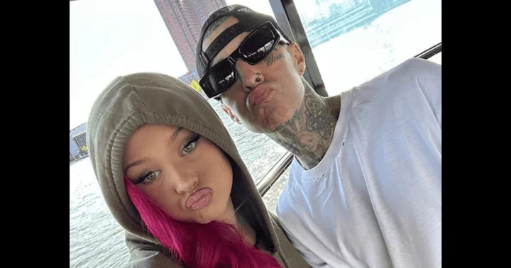 'Dressing like 25': Alabama Barker, 17, dubbed 'proud nepo baby' for flexing Travis Barker's wealth and posting 'hyper sexualized' content