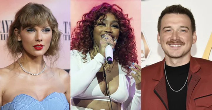 Morgan Wallen tops Apple Music's 2023 song chart while Taylor Swift, SZA also lead streaming lists