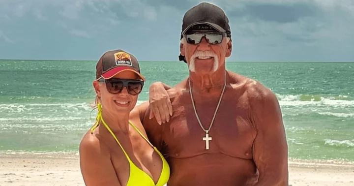 Hulk Hogan 'over the moon' as WWE star gets married to Sky Daily in 'low-key' Florida wedding