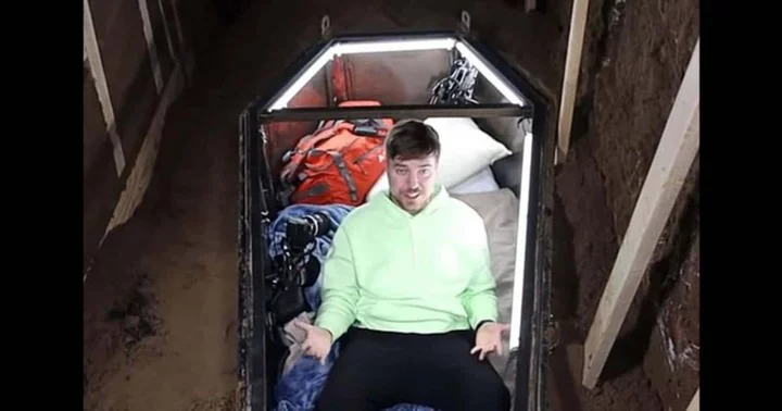 MrBeast's copyist puts his life at stake trying to create YouTuber's buried alive challenge