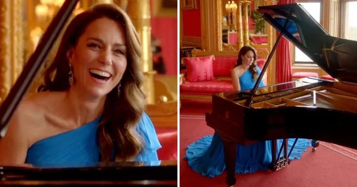 'Versatile queen!' Kate Middleton wows internet with her 'incredible' Eurovision piano performance
