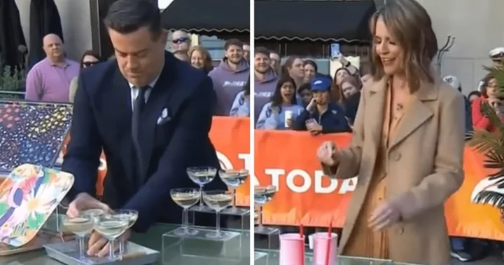 'Today' host Carson Daly suffers embarrassing blunder after crashing Savannah Guthrie's outdoor segment