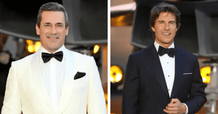 Jon Hamm says Tom Cruise supported and 'took care' of younger actors during 'Top Gun: Maverick' filming