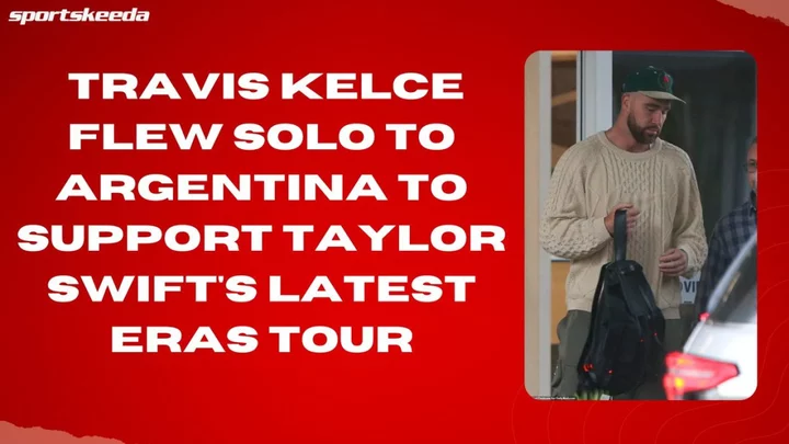 Taylor Swift fans go wild after first public kiss with Travis Kelce