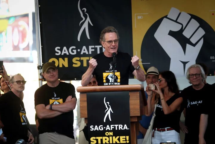Bryan Cranston calls out Bob Iger at striking actors' rally