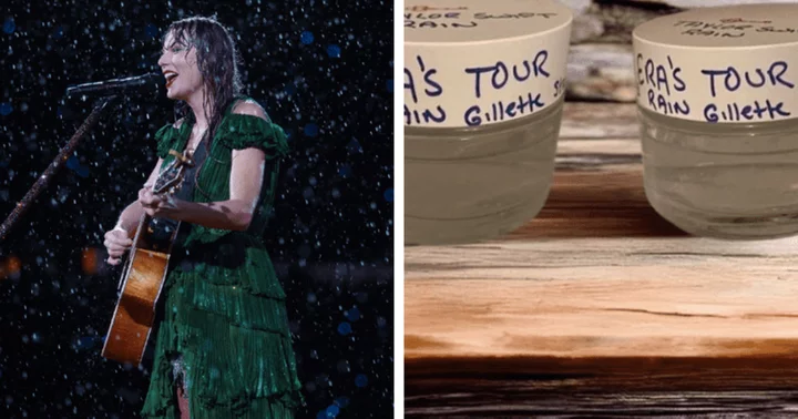 Taylor Swift fan collects rainwater from singer's show and sells it for $250 per container