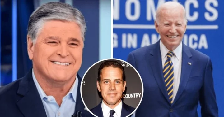 Internet slams Fox News' Sean Hannity as he accuses Joe Biden of throwing son Hunter Biden 'under the bus’