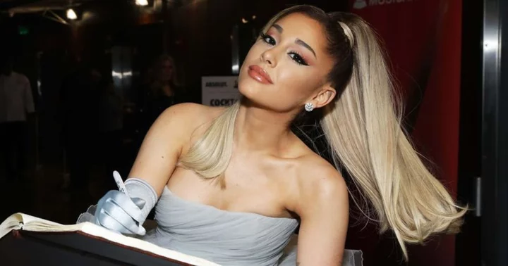 Ariana Grande tears up while getting candid about using makeup to 'disguise' her beauty insecurities