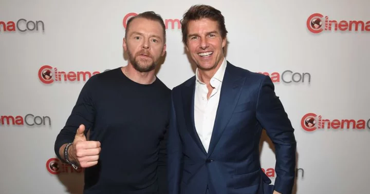 Simon Pegg opens up on Tom Cruise's 'genuinely dangerous' stunts in 'Mission Impossible': 'We all have that sense of fear'