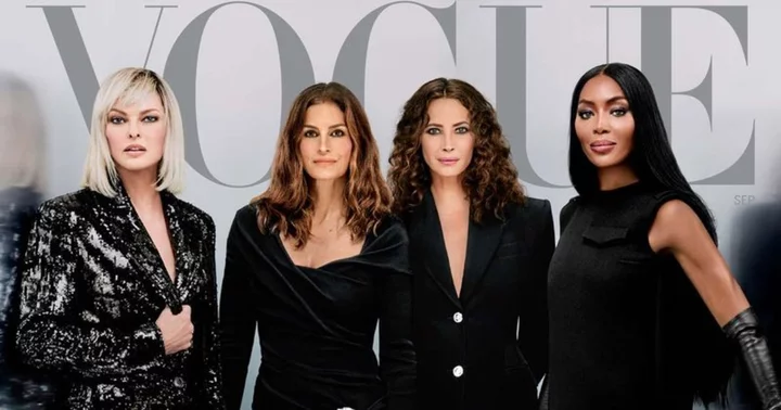 Why is Vogue being slammed for 'The Supermodels' cover? Magazine releases September cover starring OG supermodels