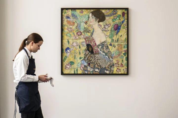 Klimt portrait 'Lady with a Fan' up for sale with $80M estimate