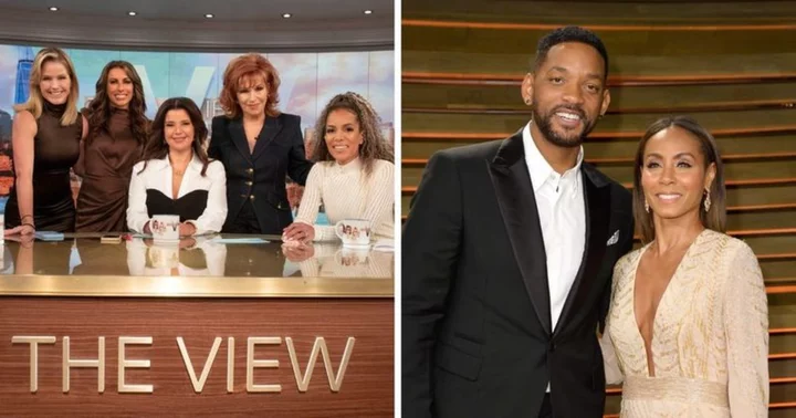 Internet slams 'The View' hosts for discussing Jada and Will Smith's separation amid national 'crisis'