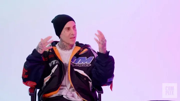 Travis Barker's 'favourite baby name' has the internet raising their eyebrows
