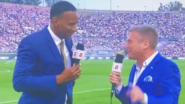 ESPN Soccer Analyst Shaka Hislop 'Looking OK' After Scary On-Air Collapse