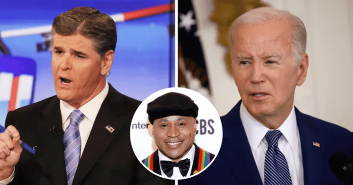 Fox News anchor Sean Hannity dubbed a 'troublemaker' after he slams Joe Biden for messing up LL Cool J's name