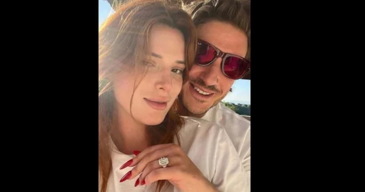 Bella Thorne gets engaged to Mark Emms 9 months after dating, says 'it was love at first sight'