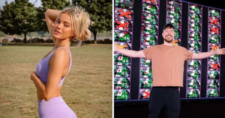 Olivia Dunne pleasantly surprised by short message from YouTube king MrBeast: 'Funny seeing you here'