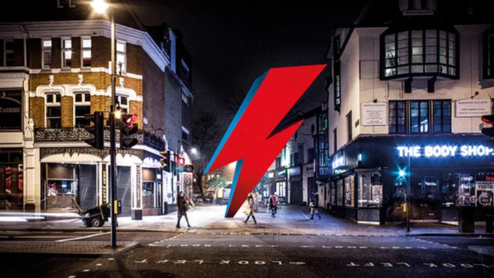 David Bowie's Birthplace May Soon Be Home to a Giant Lightning Bolt Sculpture
