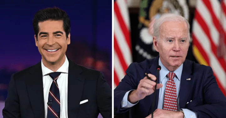 Fox News anchor Jesse Watters roasted for mocking POTUS and claiming the Weather Channel is 'Biden's safe space'