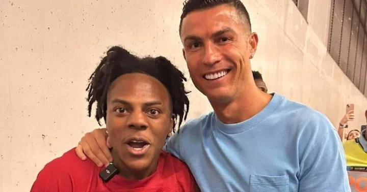 Ronaldo's mega fan IShowSpeed elevates GOAT debate by shaving strangers bald during disagreements