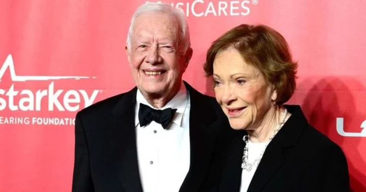 Former First Lady Rosalynn Carter joins her husband Jimmy Carter in hospice care six months after being diagnosed with dementia