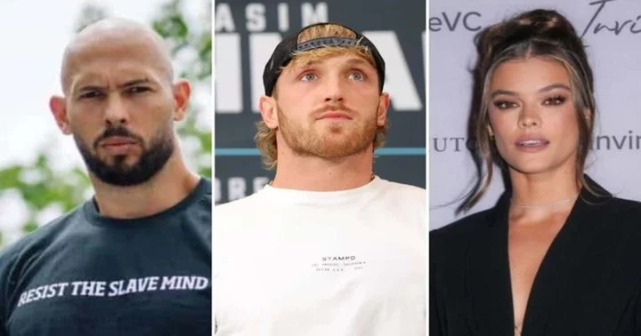Andrew Tate believes Logan Paul deserves to be trolled amid Nina Agdal's 'nuke pic' controversy: 'No amount of muscle can protect you from God'