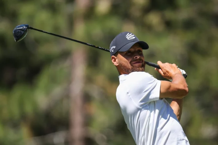 NBA star Curry makes hole-in-one at celebrity golf event