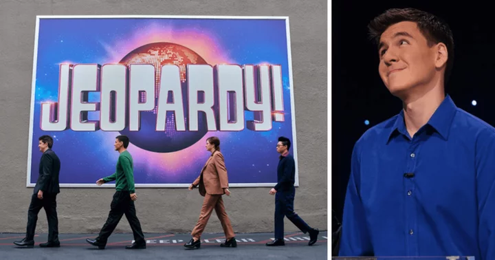 'Jeopardy! Masters' recreates The Beatles' album cover but lacks James Holzhauer's bare feet