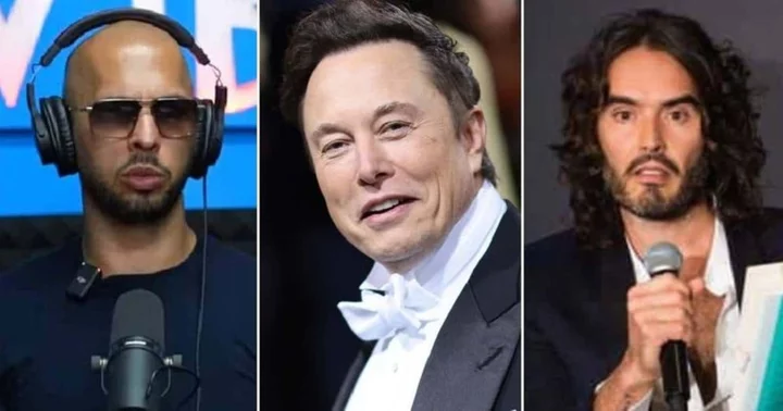 Andrew Tate and Elon Musk stand in support of Russell Brand admist rape allegations: 'They don't like competition'