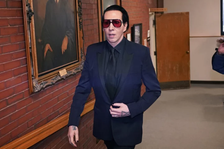 Marilyn Manson pleads no contest to blowing nose on videographer, gets fine, community service