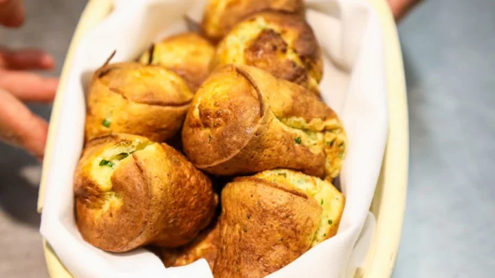 Looking for a Simple Thanksgiving Side? These Herb Popovers Are Quick and Delicious
