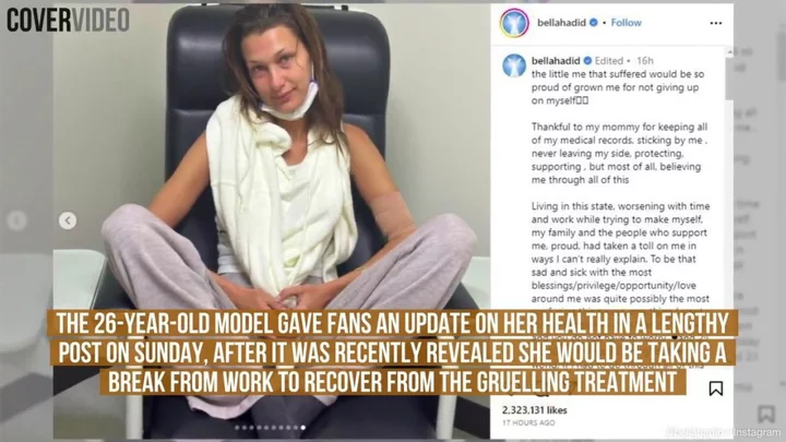 Bella Hadid fans support model after she reveals 'invisible suffering' with chronic disease