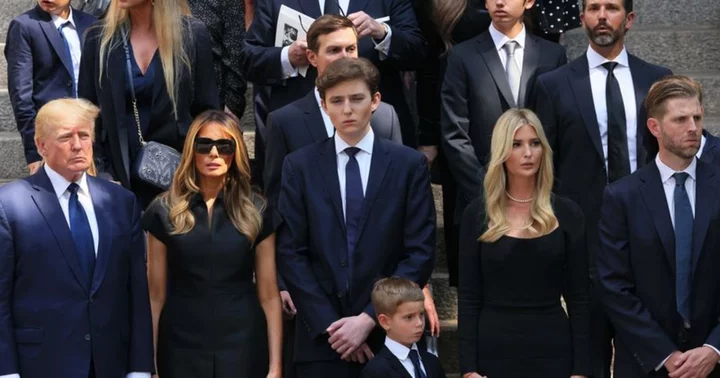 How tall is Barron Trump? Former president's youngest son towers over other members of Trump family