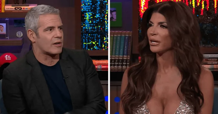 Internet spots 'RHONJ' star Teresa Giudice's family lawyer in 'WWHL' as she addresses rumors of leaving franchise