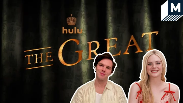 Elle Fanning and Nicholas Hoult break down their acting process for 'The Great'