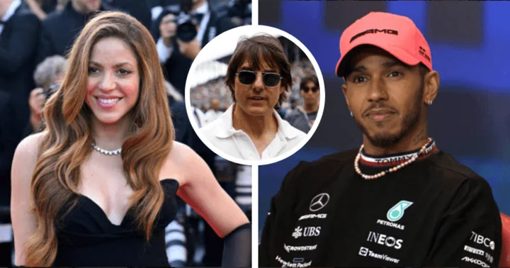 'Better than Tom Cruise': Shakira and Lewis Hamilton spark dating rumors after riding a boat together