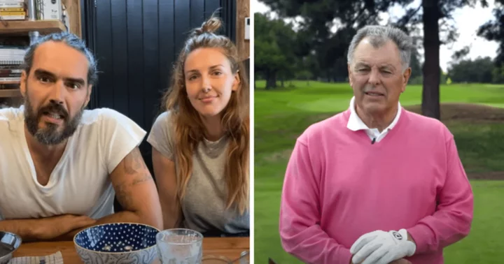 Who is Russell Brand's father-in-law? Golf legend begged daughter to leave comedian